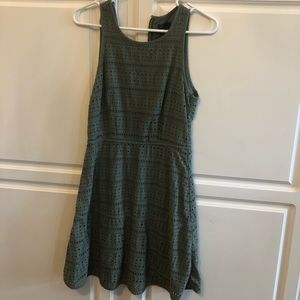 Sleeveless eyelet dress